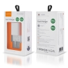 Travel charger VIDVIE PLE255 3A 35W GaN USB+Type-C white