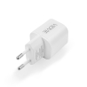 Travel charger VIDVIE PLE255 3A 35W GaN USB+Type-C white