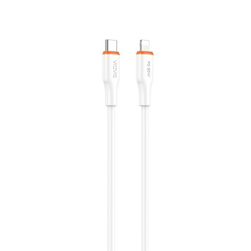 Cable VIDVIE CB4031 Type-C/iPhone 30W 1m white