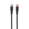 Cable VIDVIE CB4031 Type C/Type C 60W 1m black