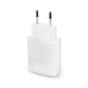 Travel charger VIDVIE PLE245 2.4A 2xUSB+cable USB/ iPhone white