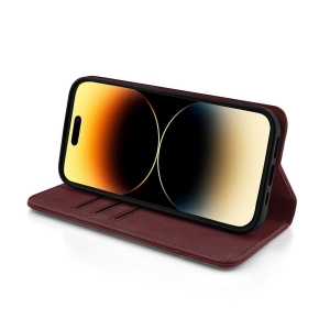 PRIME BOOK Case for Xiaomi REDMI NOTE 13 4G burgundy