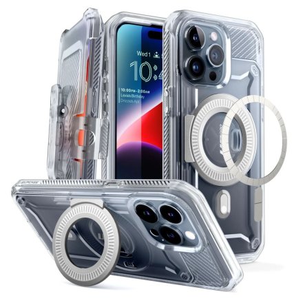 SUPCASE UB PRO MAG MAGSAFE IPHONE 15 PRO CLEAR