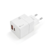 Travel Charger REVERSE U63 GaN PD 35W 1xUSB + 1xType-C white