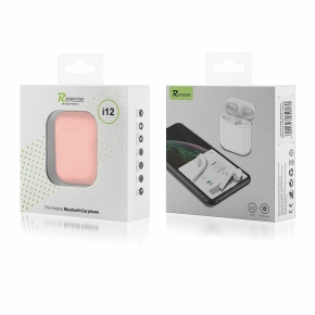 Bluetooth Kopfhörer REVERSE TWS i12 rosa