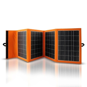 Solarpanel A05 20W, 2xUSB schwarz-orange