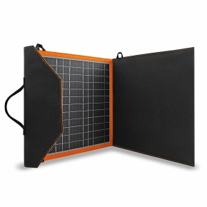 Solar Panel A06 30W, 2xUSB black-orange