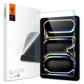 SPIGEN GLAS.TR SLIM TEMPERED GLASS FOR IPAD PRO 11” 5 / 2024 CLEAR