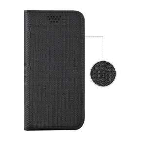 Kabura MAGNET BOOK für Universal 5,5" schwarz