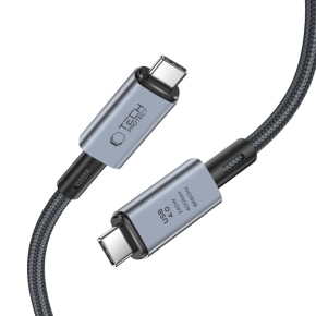 TECH-PROTECT ULTRABOOST MAX USB 4.0 8K 40GBPS TYPE-C CABLE PD 240W 200CM GREY