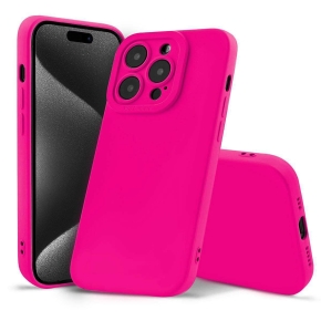 SOFTY MAGSAFE Case for Apple iPhone 14 PRO Fuchsia