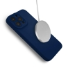 Etui SOFTY MAGSAFE für Apple iPhone 14 PRO MAX marineblau