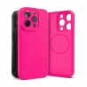 Etui SOFTY MAGSAFE für Apple iPhone 15 fuchsia