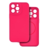 Etui SOFTY MAGSAFE für Apple iPhone 15 fuchsia