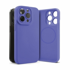 Etui SOFTY MAGSAFE für Apple iPhone 15 lila