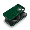 Etui SOFTY MAGSAFE für Apple iPhone 15+ grün