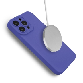 Etui SOFTY MAGSAFE für Samsung S24+ lila