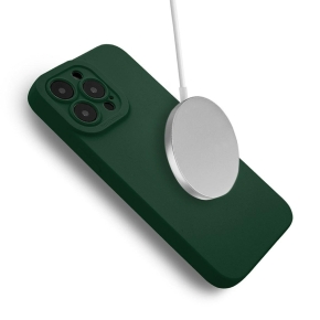 Etui SOFTY MAGSAFE für Samsung S24 ULTRA grün