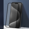 Tempered Glass 5D for Samsung S24 ULTRA black PAPER PACKING