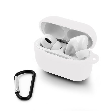 etui do apple airpods pro bialy