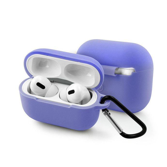 etui do apple airpods pro lawendowy