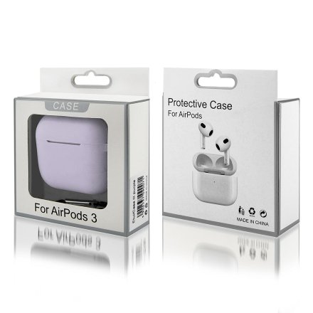 etui do apple airpods iii fiolet