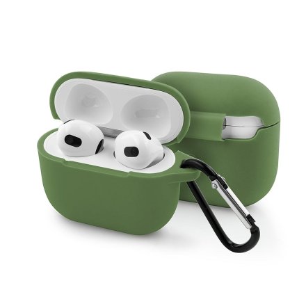 etui do apple airpods iii jasno zielony