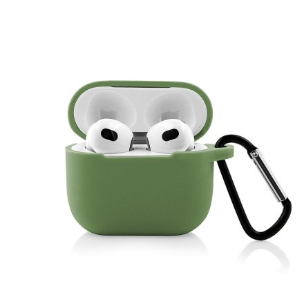 etui do apple airpods iii jasno zielony