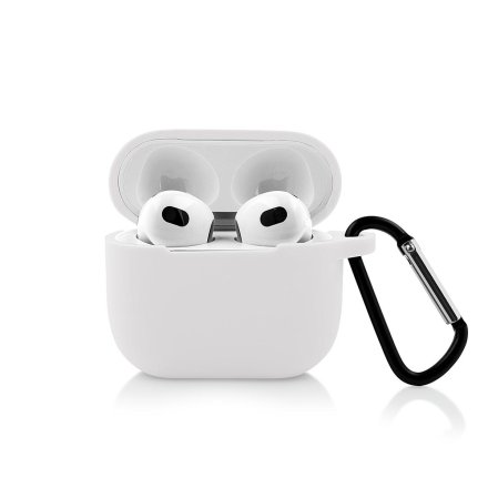 etui do apple airpods iii bialy