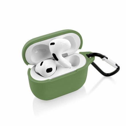 etui do apple airpods iii jasno zielony