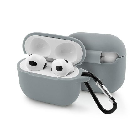 etui do apple airpods iii szary