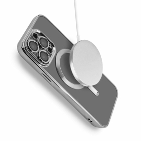 MAGSHINE MAGSAFE Case for Apple iPhone 13 PRO Silver