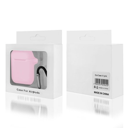 etui do apple airpods i ii rozowy