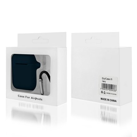 etui do apple airpods i ii granat