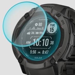 SZKŁO HARTOWANE SPIGEN GLAS.TR ”EZ FIT” 2-PACK GARMIN INSTINCT 2X SOLAR CLEAR