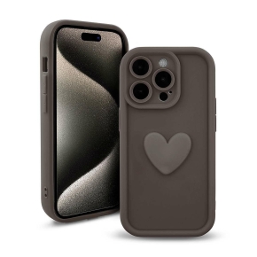 HEARTS Case for Apple iPhone 13 Coffee