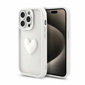 Etui HEARTS für Apple iPhone XR weiß