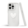 Case HEARTS for Samsung A54 5G white