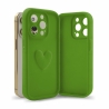 Case HEARTS for Apple iPhone 13 PRO green