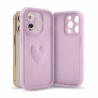 Case HEARTS for Samsung A15 pink