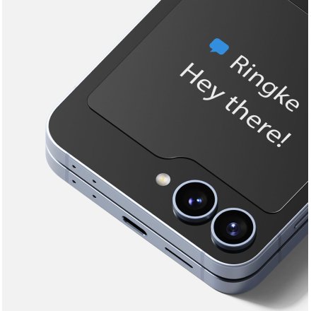 SZKŁO HARTOWANE RINGKE COVER DISPLAY 2-PACK GALAXY Z FLIP 6 CLEAR