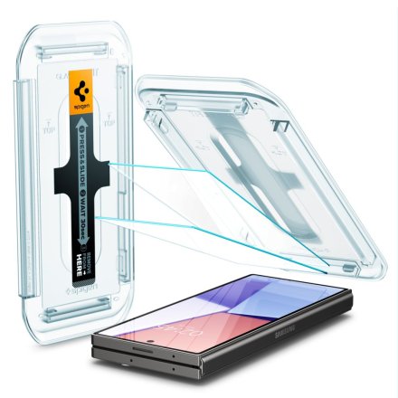 SZKŁO HARTOWANE SPIGEN GLAS.TR ”EZ FIT” 2-PACK GALAXY Z FOLD 6 CLEAR