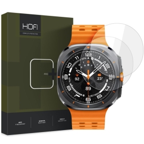 SZKŁO HARTOWANE HOFI GLASS PRO+ 2-PACK SAMSUNG GALAXY WATCH ULTRA 2024 / 2025 (47 MM) CLEAR