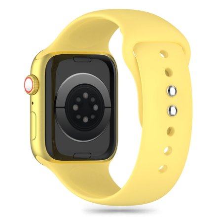 TECH-PROTECT SILICONE APPLE WATCH 4 / 5 / 6 / 7 / 8 / 9 / SE / ULTRA 1 / 2 (42 / 44 / 45 / 49 MM) CANARY YELLOW