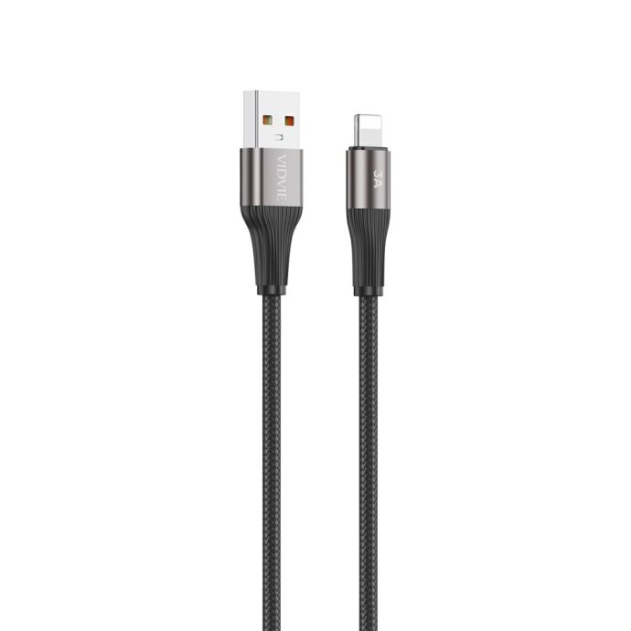 kabel vidvie 4038 usb iphone 1m czarny