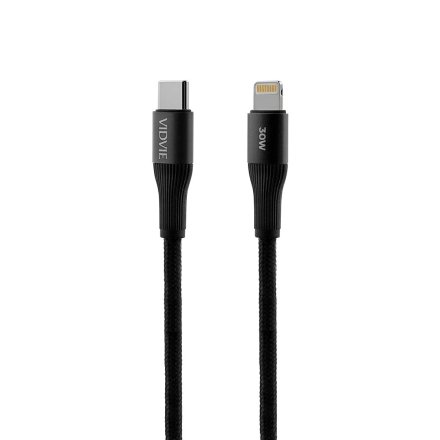 kabel vidvie 4038 typc iphone 1m czarny