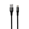 Kabel VIDVIE CB4038 USB/iPhone 3A, 3m schwarz