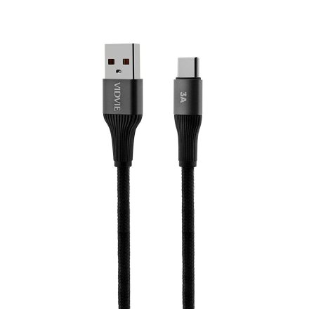 kabel vidvie 4038 usb typc czarny 2m