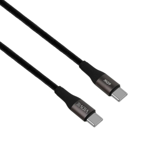 Kabel VIDVIE CB4038 Type C/Type C 60W, 2m czarny