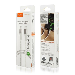 VIDVIE CB4038 Type C/Type C 60W Cable, 2m White